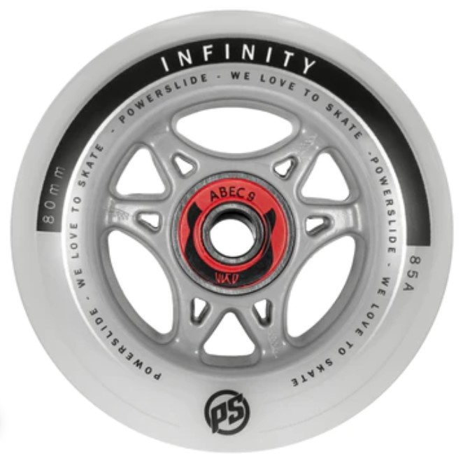 Powerslide Infinity RTR 80mm/85A 4er Komplettpack